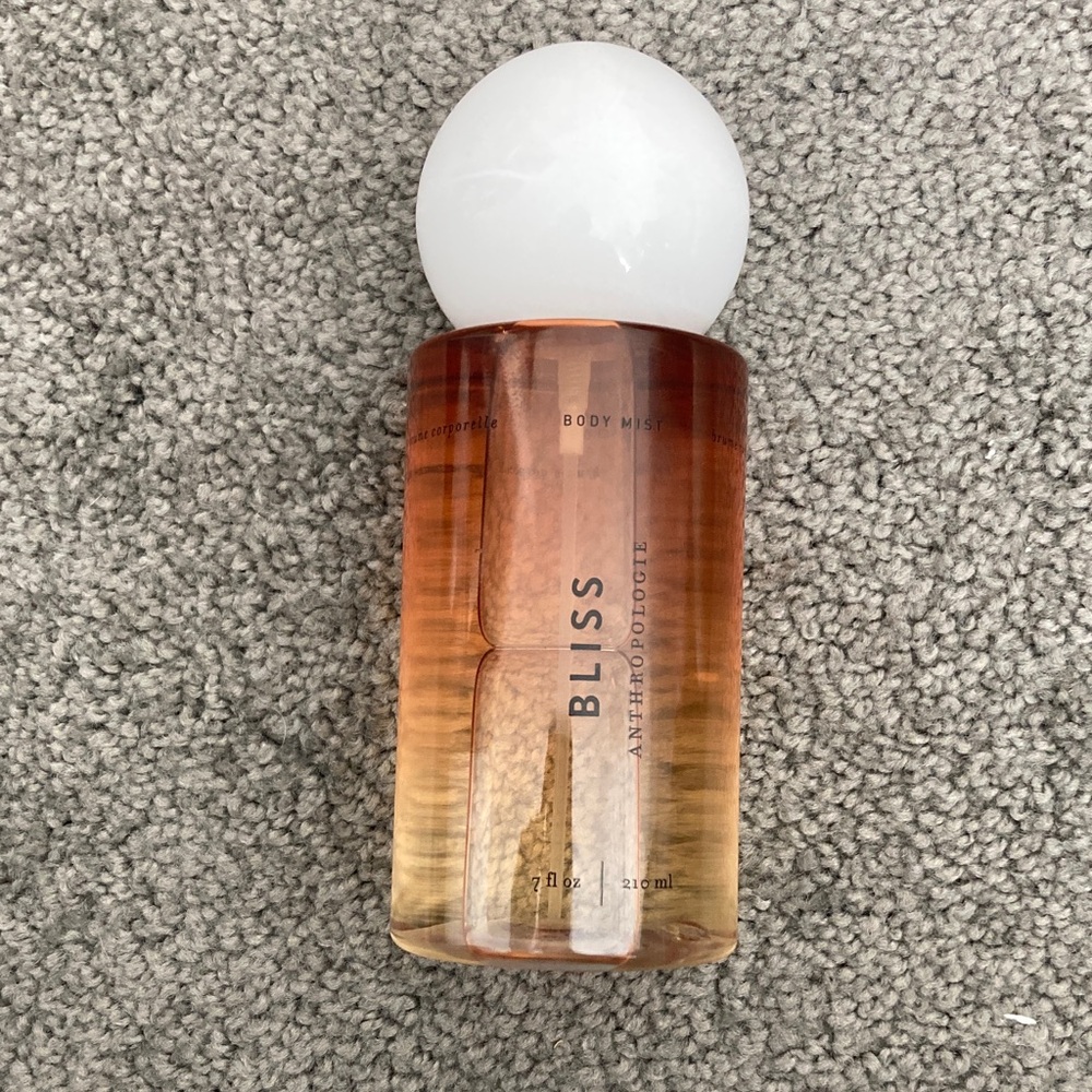 Bliss Body Mist - Orange and White